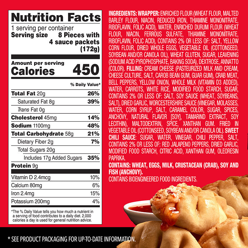 PAGODA® Crab Rangoon