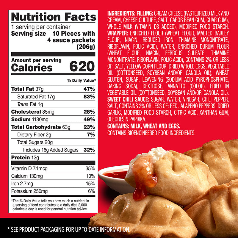 PAGODA® Cream Cheese Wontons