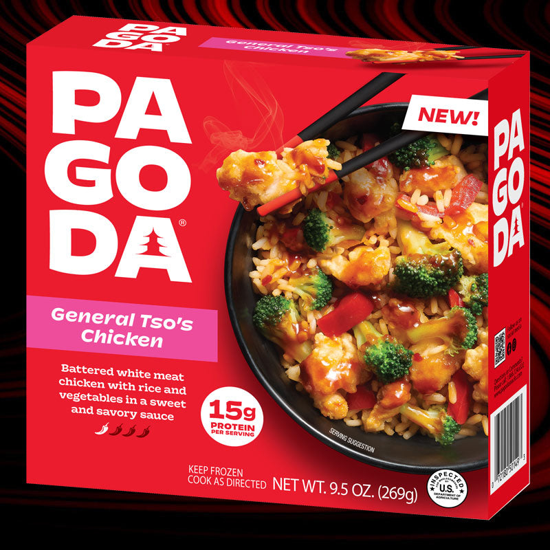 PAGODA® Frozen General Tso's Chicken & Rice Bowl