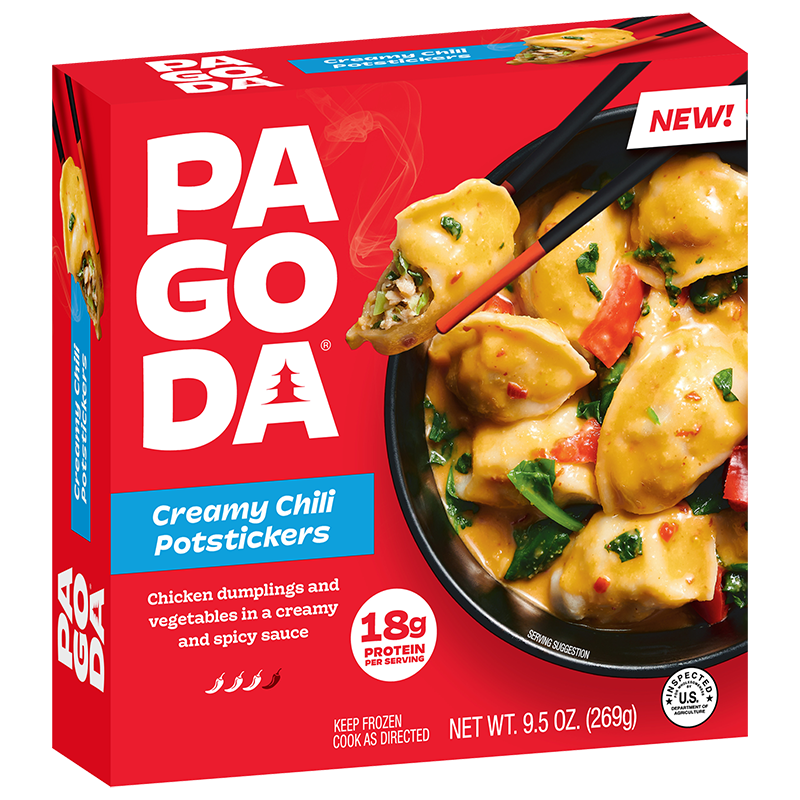 PAGODA® Frozen Creamy Chili Chicken Potsticker Bowl