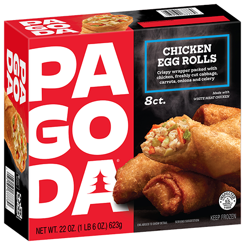 PAGODA® White Meat Chicken Egg Rolls