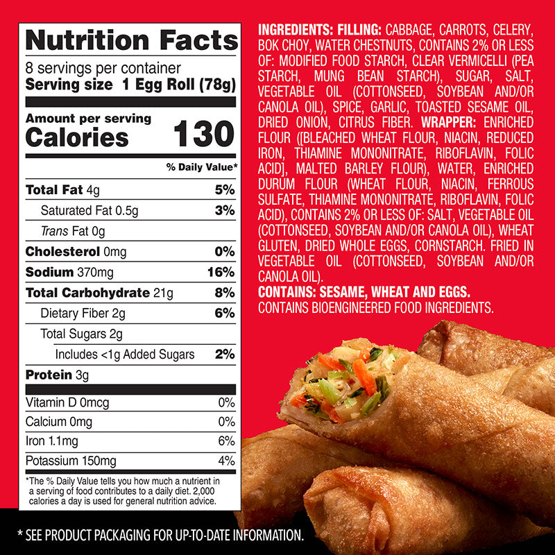 PAGODA® Vegetable Egg Rolls