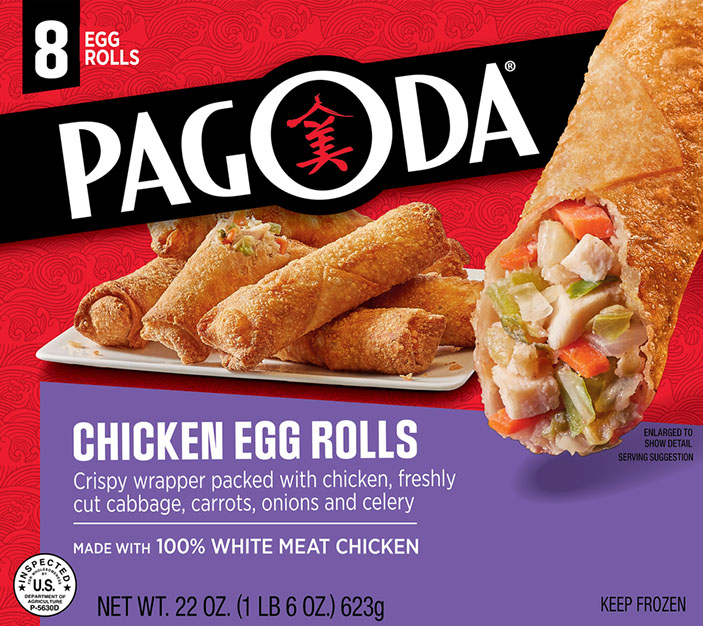 PAGODA® White Meat Chicken Egg Rolls
